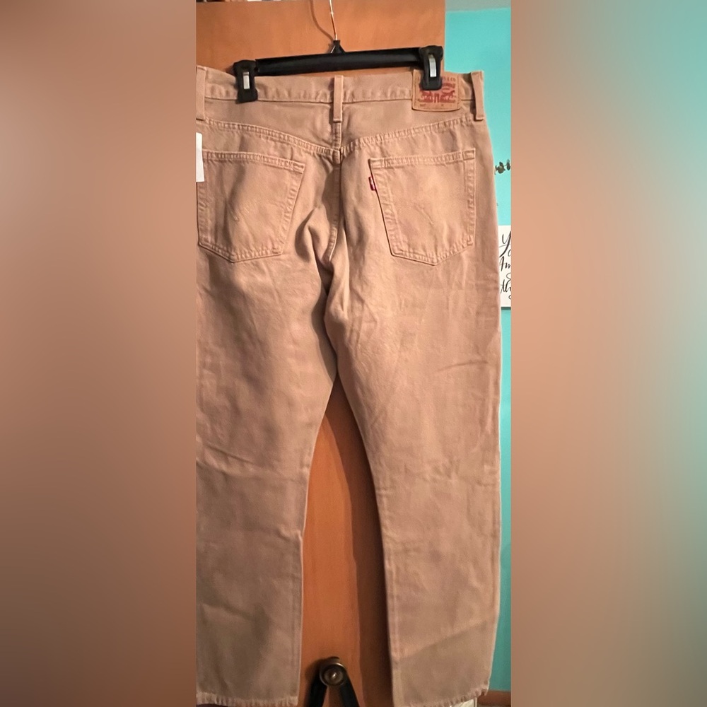 Khaki Levi’s Jeans!! 32X30 - Picture 3 of 4